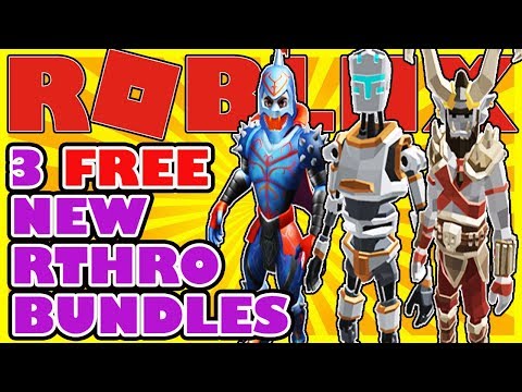 3 New Free Rthro Bundles In Roblox The Harbinger Simple Robo - roblox noob rthro roblox generator works