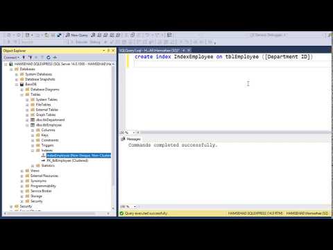 Video: Wat is index en maak index in SQL?