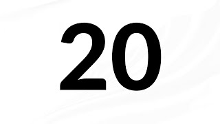 20-Second Countdown Timer | ❌ No Ads, Just Timer | No Sound