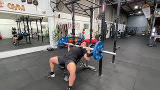'Fat Bar' Incline Bench Press demonstration