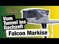 Trocken ins Dachzelt! | James Baroud Falcon Markise, Dachzelt und Tunnel | Genesis Import