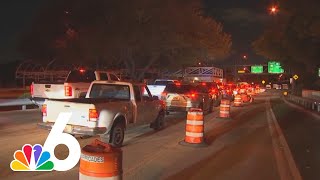 Drivers left stranded in Key Biscayne amid road closures due to rehabilitation project