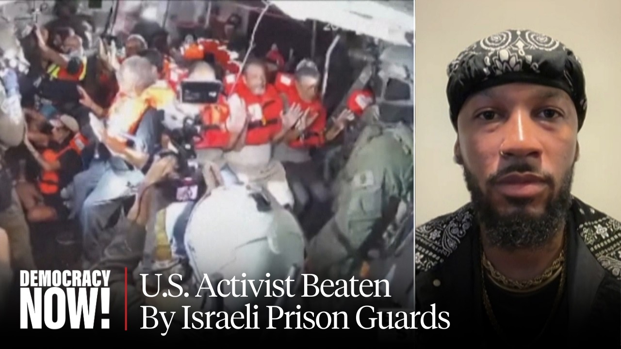 Chris Smalls, Amazon Union Organizer, Describes Israeli Arrest & Assault After Raid on Gaza Flotilla