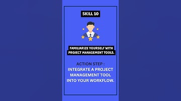 #projectmanagement : Skill 10 familiarize with #projectmanagementtools