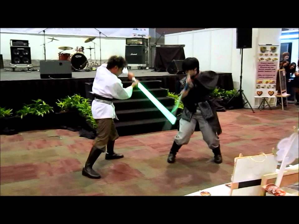 AniManGaki 2012 Star Wars Lightsaber Battle (Part 1)