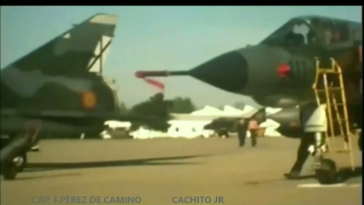 EJÈRCITO DEL AIRE. ESPAÑA. B.A. DE ZARAGOZA. OPERACIÒN PRIMAVERA. MISIÒN TAS (tiro aire suelo).1977