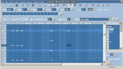 MIDI Tracker Evening Music 2019-02-04