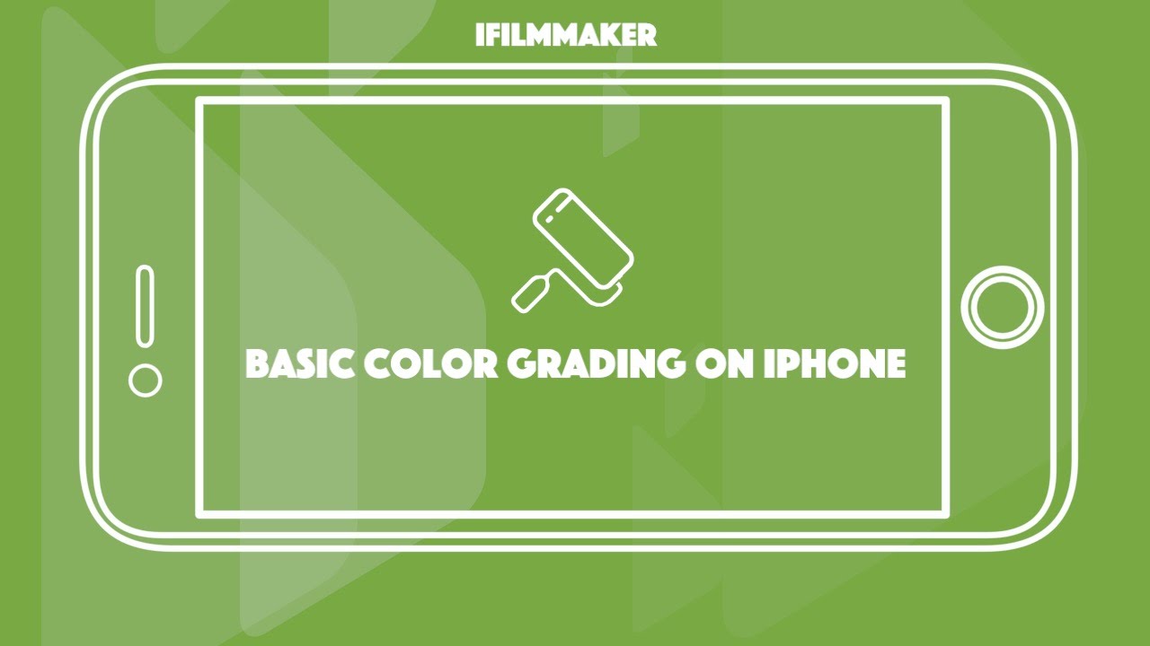 Basic Color Grading on iPhone YouTube