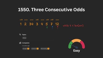 1550. Three Consecutive Odds