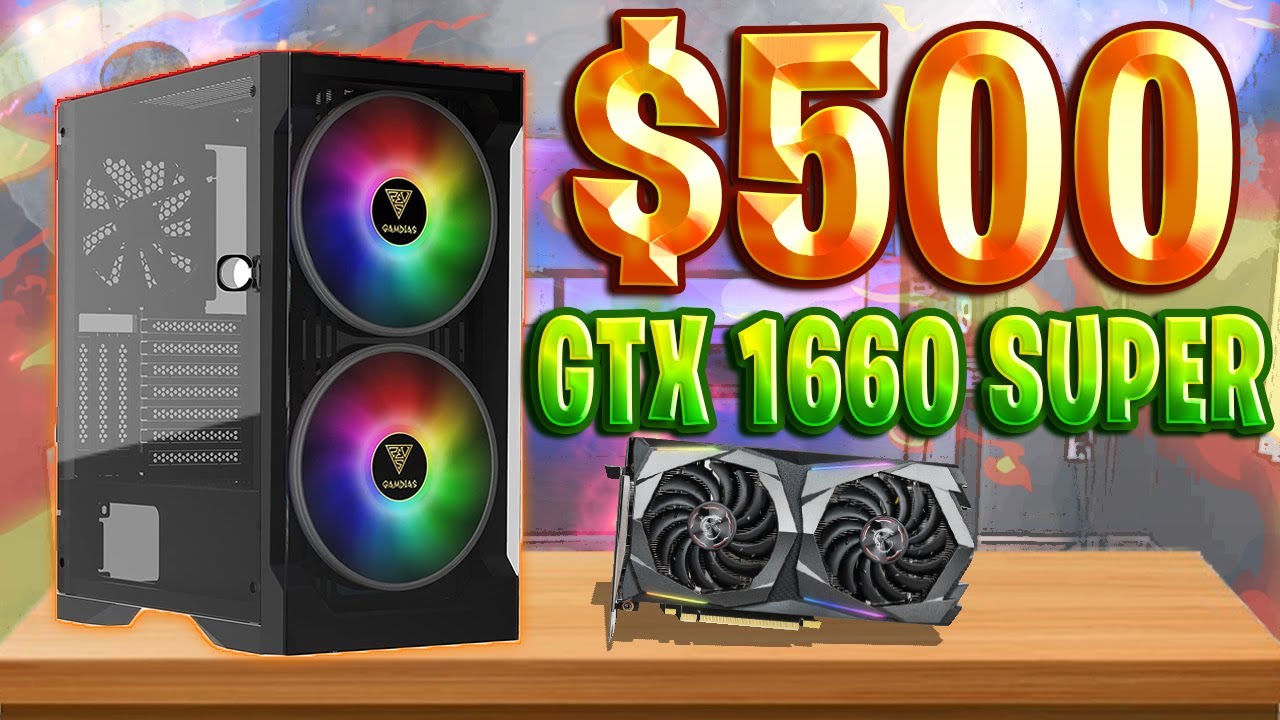 BEST 500 BUDGET Gaming PC 2023 💸 Ryzen 5 5500 + GTX 1660 Super