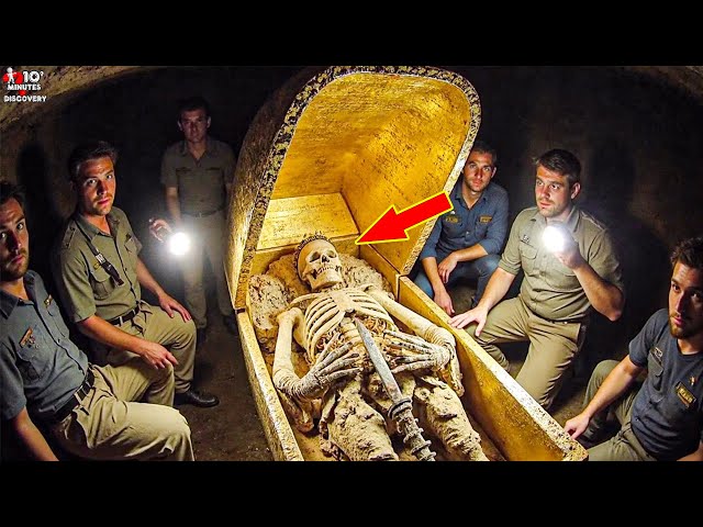 What Archaeologists Found Inside This 1,000-Year-Old Wooden Coffin Made the World Rewrite History - YouTube