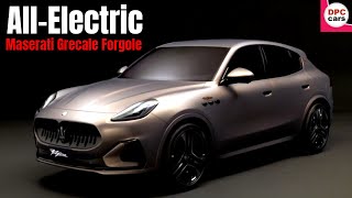 All Electric 2023 Maserati Grecale Forgole SUV