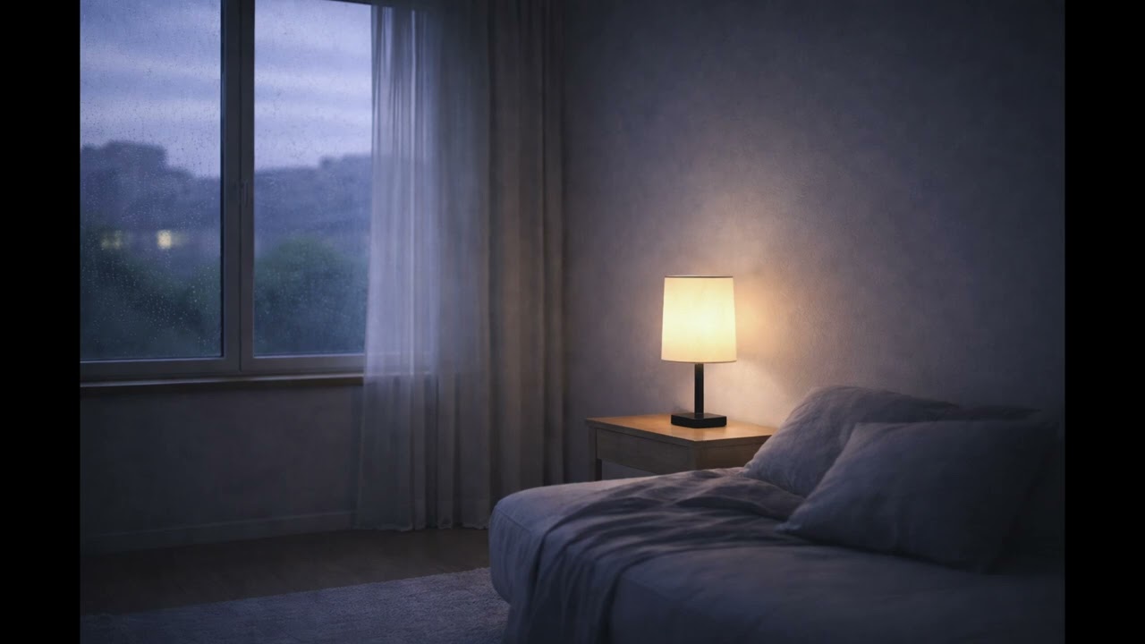 Quiet Piano After Rain | With Soft Light