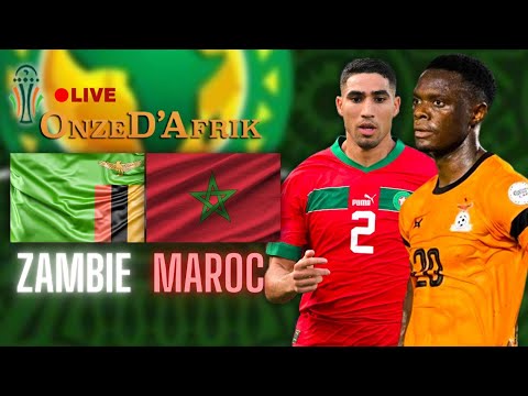 LIVE - CAN 2023 : ZAMBIE 🇿🇲 VS MAROC 🇲🇦 EN DIRECT COMMENTÉ, LES LIONS DE L’ATLAS DE RETOUR