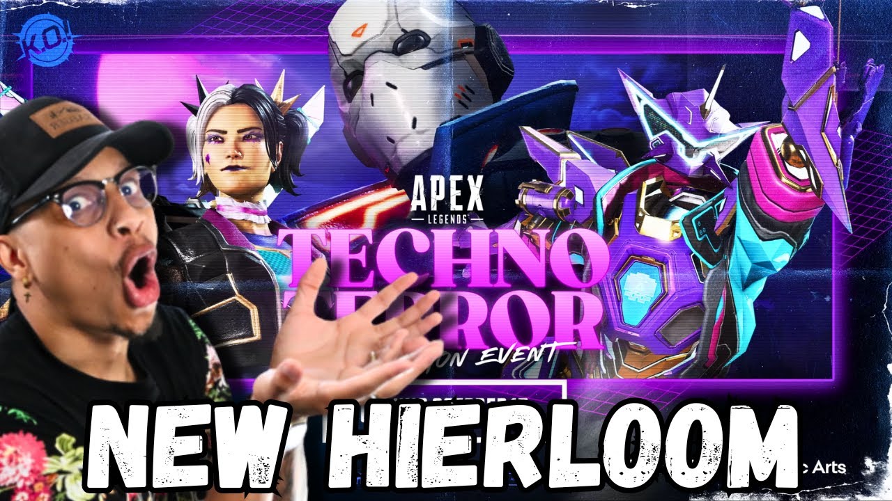 Pathfinder Gets His Heirloom Skin | Apex Legends Techno Terror