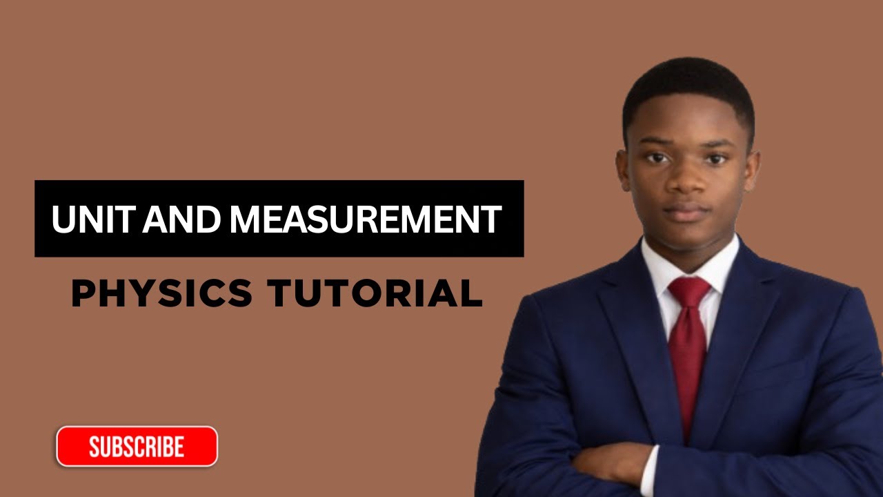 O'LEVEL PHYSICS | INTRODUCTION TO PHYSICS 