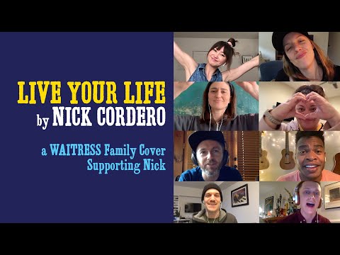 Broadway&#039;s Waitress Family Supports Nick Cordero | The Show Must Go On Show