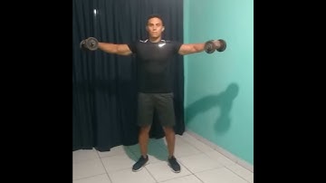 ELEVAÇÃO LATERAL ALTERNADA COM ISOMETRIA 90°