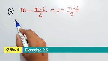 Exercise 2.5 Q6 class 8 | Ex 2.5 q6 class 8 | Chapter 2 maths ncert 8th class CBSE Board |