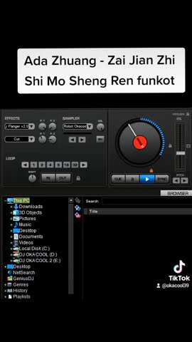 ada Zhuang - Zai Jian Zhi Shi Mo Sheng Ren funkot version tiktok #funkotbali