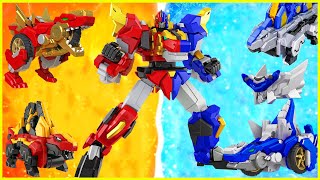 DinoCore ✨ Hot And Cold Dinosaur Robot ✨Super Heroes Gathering✨ Kids Movies 2024