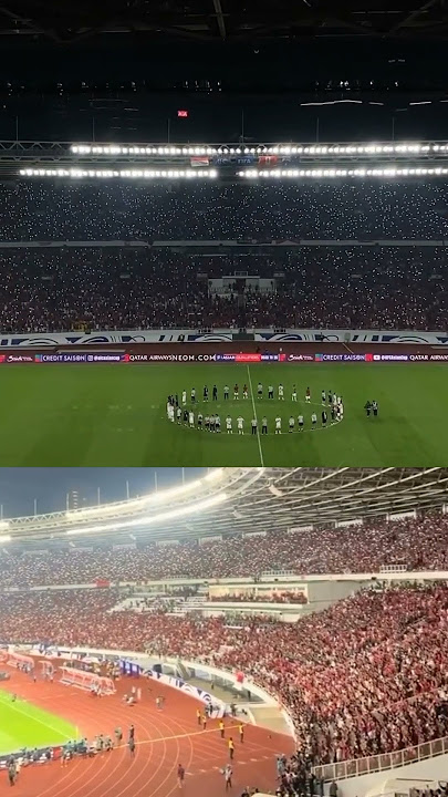 This is the Unmatched Passion of Indonesian Football Fans! 🔥🇮🇩#indonesiafans #garudaspirit