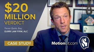 Ventura County Record $20 Million Wrongful Death Verdict Utilizing MotionLit Visuals