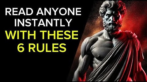 Learn To Read People Without Them Knowing | STOIC PHILOSOPHY