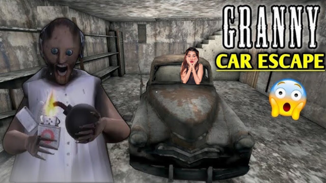 Granny Chapter 1 Car Escape 🚗🔑 | Full Gameplay Walkthrough | #1 #granny ...