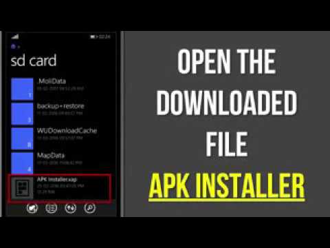Install Android Apps APK To Any WindowsPhone  Device
