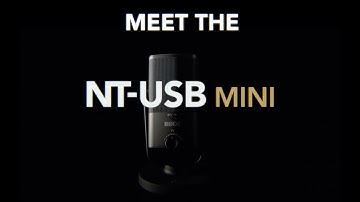 Meet the RØDE NT-USB Mini