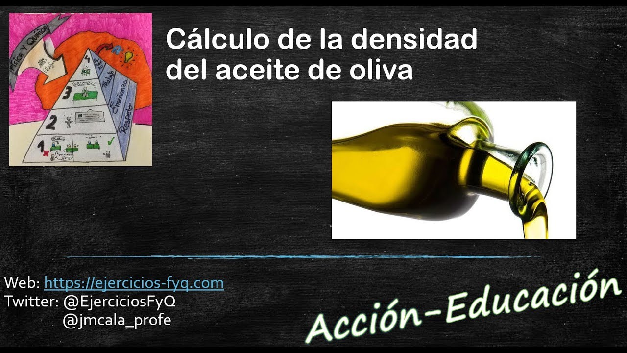 Cuál es la densidad del aceite - UDOE
