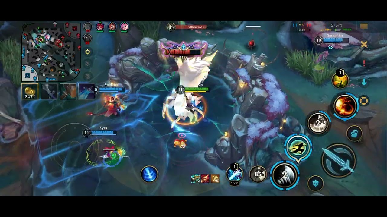 Wild Rift: Una partida complicada con lee sin ( road to diamond)