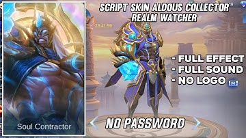 Aldous - Collector Realm Watcher Script No Password | Full Effect & Voice | Patch Aulus