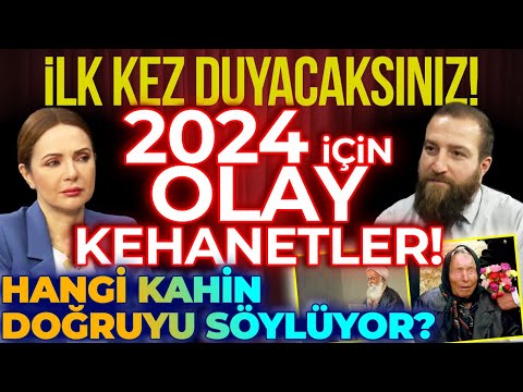 OLAY UYARILAR! 2024 İçin Şok Olacağınız KEHANETLER! Kahinler Üzerinden Verilen Mesajlar...