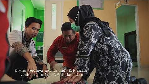 Simulasi Code Blue Puskesmas Pagerungan Besar.