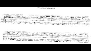Kaija Saariaho - Six Japanese Gardens for Percussion (1994) [Score-Video]