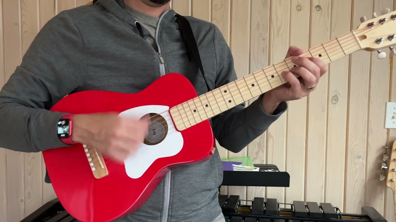 90 Second with a Loog Pro VI Acoustic Guitar