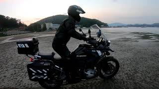[도타티비] R1200GS 모래사장 질주!!!!