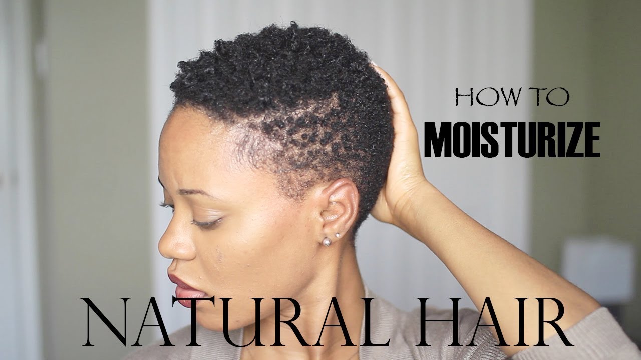 4 Steps to Moisturized Natural Hair - YouTube