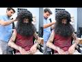 VERY LONG BEARD Homeless Man Became A Model Amazing Transformation 
