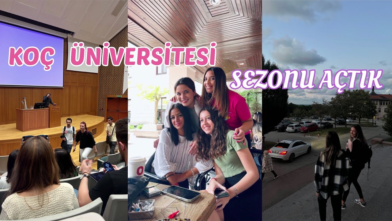 KAMPÜSE HIZLI BİR DÖNÜŞ YAPTIK! | Koç Üniversitesi Oryantasyon + Okulun İlk Günü  
