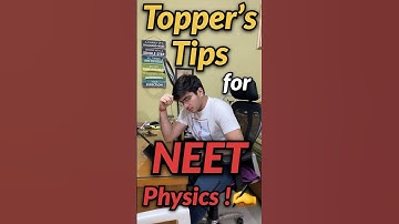 Topper’s Tips for NEET physics!?🤫📝 #neet #neet2026 #physics #mbbs #trending