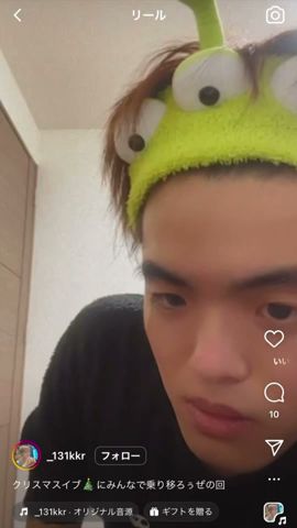 インスタライビュの唐突に始まった一人二役