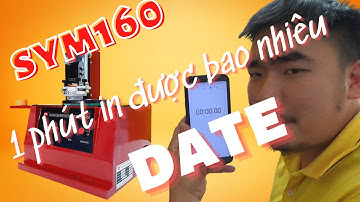 MÁY IN DATE MÂM XOAY SYM 160 || BẠN CÓ BIẾT ??? || SIÊU THỊ HẢI MINH