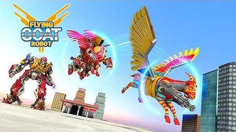Flying Goat Robot Car Transform Part-1 | Amazing Grand Robot Android GamePlay | By Game Crazy