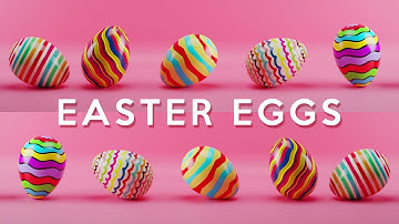 Easter Eggs ||  VJ Loops Visuals