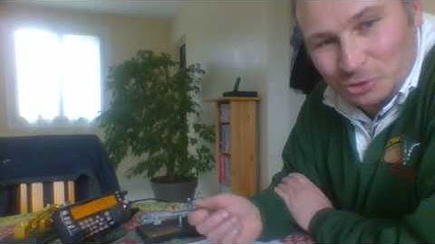 SM7CBS and F8DGY BUG KEY QSO