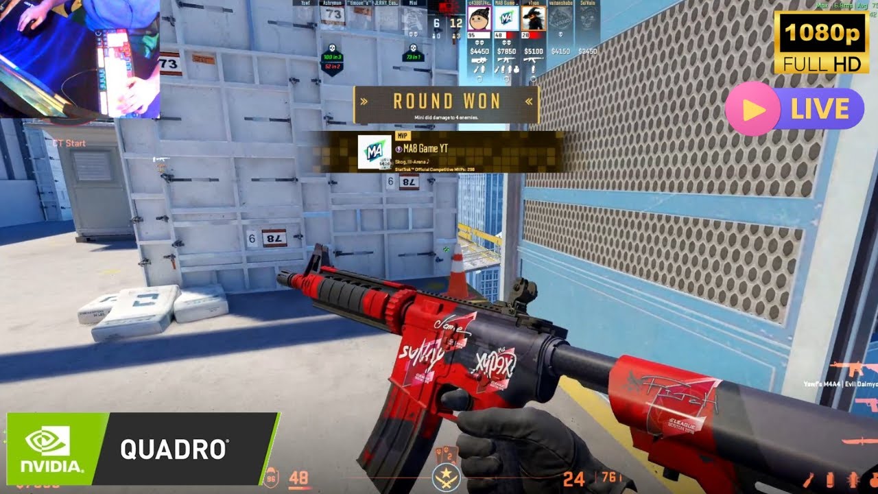 CS2 Weekly Mission– 1920x1080 60HZ – Gameplay 😎