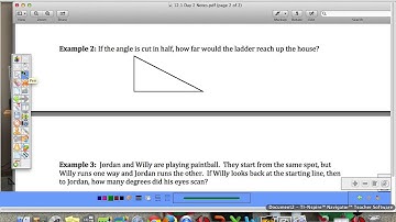 12.1 Day 2: Using Right Triangle Trig to Solve for Angles